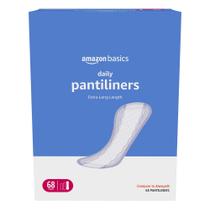 Pantiliner Amazon Basics Daily Extra Long, 68 unidades, para mulheres