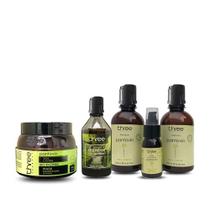 Pantovin Kit Crescimento + Máscara Teia Caviar + Leave in