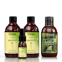 Pantovin Kit Life Crescimento Antiqueda E Força Leave in 48h Antiumidade e antifrizz Pantovin Kit Life Crescimento Antiqueda E Força Leave in 48h Antiumidade e antifrizz