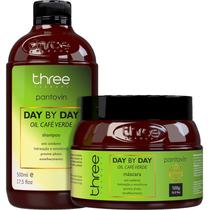 Pantovin Kit Shampoo e Máscara Café Verde 500g