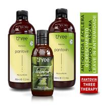 Pantovin Shampoo Mascara Anti Queda E Crescimento Capilar 2x500ml Com Leave in 48H 250g Pantovin Shampoo Mascara Anti Queda E Crescimento Capilar 2x500ml Com Leave in 48H 250g