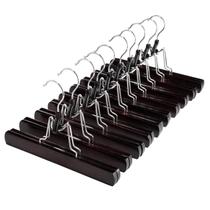 Pants Hangers HOUSE DAY, pacote com 20 unidades, com forro de feltro, antiderrapante