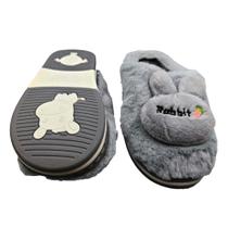 Pantufa 3d infantil Chinelo Bichinho Orelha Coelho Pelinho Inverno Proteção Frio 1 par Pantufa 3d infantil Chinelo Bichinho Orelha Coelho Pelinho Inverno Proteção Frio 1 par