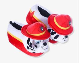 Pantufa 3D Infantil Patrulha Canina Marshall Licenciada Tamanho: 29/32Cor:Branca Pantufa 3D Infantil Patrulha Canina Marshall Licenciada Tamanho: 29/32Cor:Branca