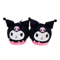 Pantufa 3D Kuromi Hello Kitty Zona Criativa Licenciado Adulto Confortável Cute Presente Fofo Cor:BrancoTamanho:P Pantufa 3D Kuromi Hello Kitty Zona Criativa Licenciado Adulto Confortável Cute Presente Fofo Cor:BrancoTamanho:P