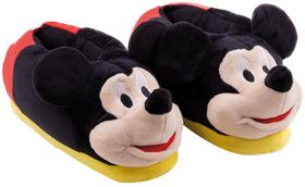 Pantufa 3D Mickey Calçado Pelucia Conforto Licenciado Disney