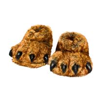 Pantufa 3D Pata de Urso Pelúcia Confortável Zona Criativa Calçado Personalizada Cosplay Halloween Pantufa 3D Pata de Urso Pelúcia Confortável Zona Criativa Calçado Personalizada Cosplay Halloween