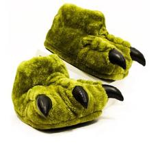 Pantufa 3d pata dinossauro - zonacriativa