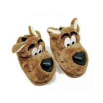 Pantufa 3D Pelúcia Inverno Pet Cachorro Scooby Infantil