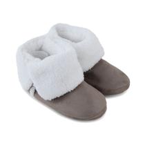 Pantufa Adulta Europa Bota Sherpa Marrom - 799