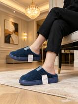 Pantufa Adulto Aveludada Unissex Pantufa Super Confortável Com Solado Antiderrapante Masculino