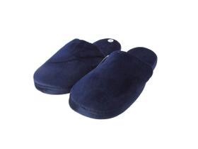 Pantufa adulto de poliester lisa