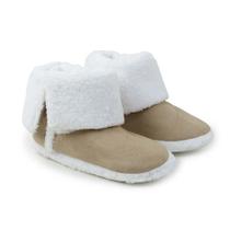 Pantufa Adulto Europa Bota Sherpa Bege 799