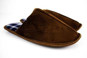 Pantufa Adulto Europa Chinelo Marrom Escuro 783