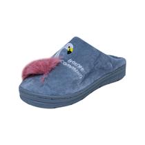 Pantufa Adulto Feminina Forrada de Flamingo - Classe