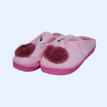Pantufa Adulto Feminina Forrada de Flamingo - Classe
