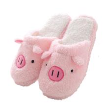 Pantufa Adulto Feminina Infantil Porquinho Pelúciada Macia Antiderrapante