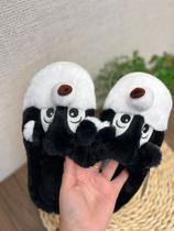 Pantufa Adulto Lobo Peluciada Antiderrapante Inverno Pantufa Adulto Lobo Peluciada Antiderrapante Inverno