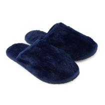 Pantufa Adulto Maria Emilia Chinelo Azul Marinho