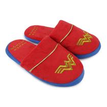 Pantufa Adulto Zonacriativa Chinelo Mulher Maravilha-1007171