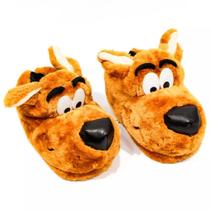 Pantufa Adulto Zonacriativa Scooby Doo Marrom - 10071668