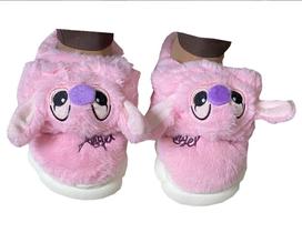 Pantufa Antiderrapante Solado PU Angel Adulto Rosa