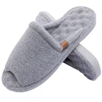 Pantufa Atoalhada Anatômica com Espuma Massageadora - Mescla - 39/40