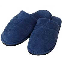Pantufa Atoalhada Masculina - Solado Leve Plano