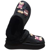 Pantufa Babuche Com Forro Peluciado Urso REF. PTF06158 Pantufa Babuche Com Forro Peluciado Urso REF. PTF06158