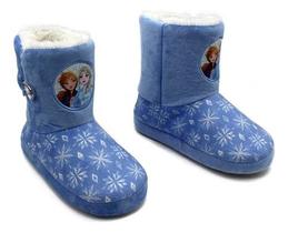 Pantufa Bota Infantil Frozen Princesa Elsa Disney Pelúcia Pantufa Bota Infantil Frozen Princesa Elsa Disney Pelúcia