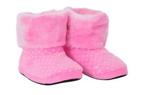 Pantufa Bota Pelinho Infantil C/solado Antiderrapante Menina - Wincy Brasil