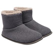 Pantufa Bota Polar Antiderrapante Super Quentinha Resistente Chinelo de Quarto Unissex do 27 até 46