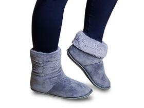 Pantufa Bota Polar Unissex Super Quentinha e Resistente Chinelo de Quanto Antiderrapante do 27 ao 46