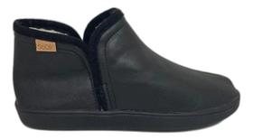 Pantufa Bota Soulk 1125 Apeluciada Preta