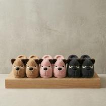 Pantufa Bulldog Bravo Pelúcia Unissex 35 Ao 42