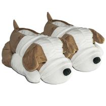 Pantufa Bulldog Unissex Inverno Quentinha Solado Borracha Pantufa Bulldog Unissex Inverno Quentinha Solado Borracha