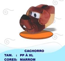 Pantufa Cachorro Boné Marrom Pantufa Cachorro Boné Marrom
