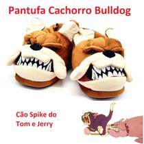 Pantufa Cachorro Bulldog Tom e Jerry Cão Quentinha Zona Criativa Licenciada