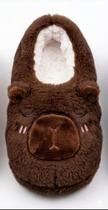 Pantufa Capivara Pelúcia Fofinha infantil unissex Pantufa Capivara Pelúcia Fofinha infantil unissex