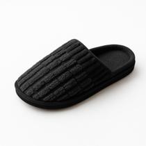 Pantufa Chinelo Adulto Masculina Listrada Antiderrapante