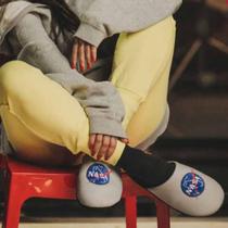 Pantufa Chinelo Astro Cinza Importway Adulta Infantil