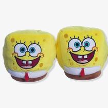 Pantufa Chinelo de Quarto 3D Bob Esponja Adulto Zona Criativa Amarelo, BR, Adulto, Pantufa Chinelo de Quarto 3D Bob Esponja Adulto Zona Criativa Amarelo, BR, Adulto,