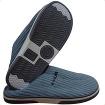 Pantufa chinelo de quarto com solado de borracha tpr ref. ptf06150 Pantufa chinelo de quarto com solado de borracha tpr ref. ptf06150