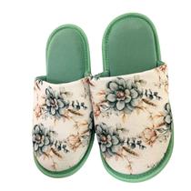 Pantufa chinelo de quarto feminina floral super confortável Pantufa chinelo de quarto feminina floral super confortável