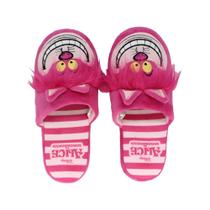 Pantufa Chinelo de Quarto Gato Risinho Alice No Paraíso Das Maravilhas Confortável Zona Criativa Calçado Sandália Pantufa Chinelo de Quarto Gato Risinho Alice No Paraíso Das Maravilhas Confortável Zona Criativa Calçado Sandália