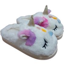 Pantufa Chinelo De Quarto Unicórnio Color REF. PTF06168 Pantufa Chinelo De Quarto Unicórnio Color REF. PTF06168