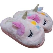 Pantufa Chinelo De Quarto Unicórnio Color REF. PTF06168 Pantufa Chinelo De Quarto Unicórnio Color REF. PTF06168