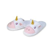 Pantufa Chinelo de Unicórnio Tamanho 36/37 Importway IWPUBR3637