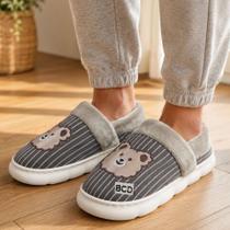 Pantufa Chinelo Inverno Ursinho Adulto Unissex Confortável Pantufa Chinelo Inverno Ursinho Adulto Unissex Confortável