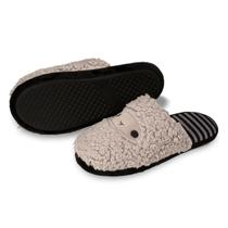 Pantufa Chinelo Ovelha Importway Adulta Infantil 40 a 41